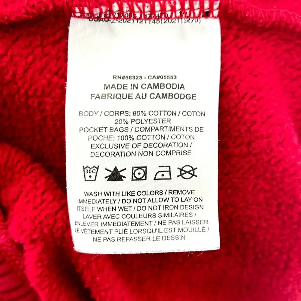 Nike Air Jordan Shorts Mens Small Fleece Sweats Basketball Athletic Gym Logo Red